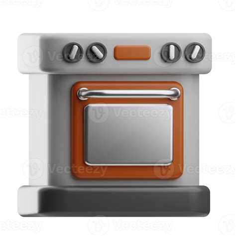 Kitchenware Oven Illustration 3d 24627862 Png