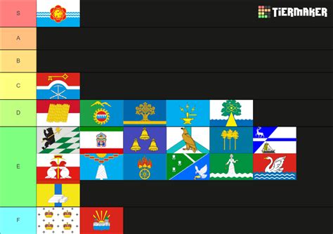 Russian City Flags Starting On The Letter D Tier List Community