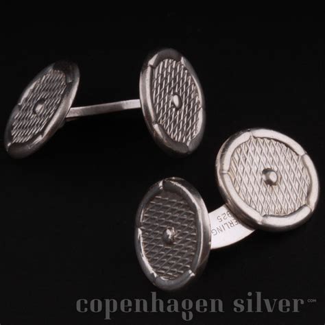 Vintage Sterling Silver Cufflinks 925 | Copenhagen Silver