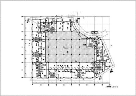 某商业广场空调通风及防排烟系统设计cad详细施工图商业建筑土木在线