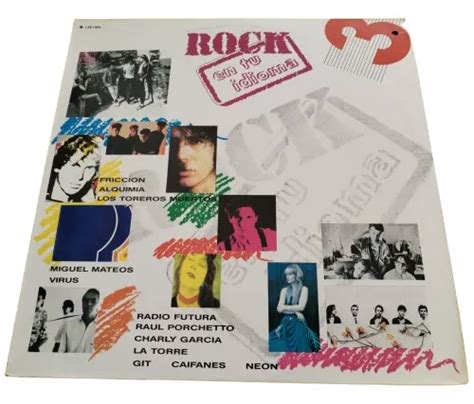 Rock En Tu Idioma Vol Disco Acetato Vinil Lp