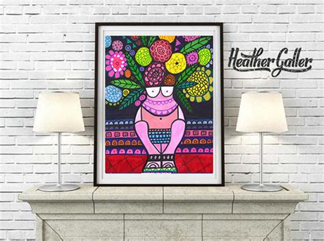 Female Nude Vagina Vase Flower Art Print Poster Heather Galler Etsy