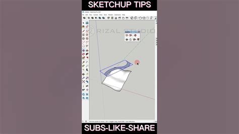 How To Create Objects On Contours In Sketchup Sketchup Tips Sketchup