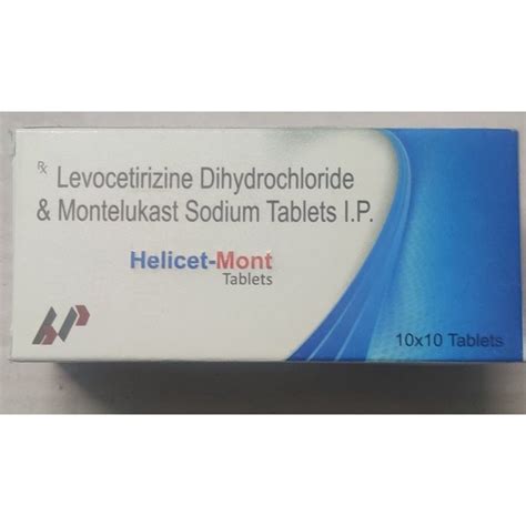 Levocetirizine Dihydrochloride Montelukast Sodium Tablets For Clinic