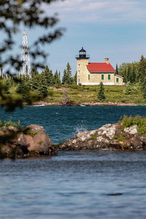 Copper Harbor Lighthouse In The Upper Peninsula Of Michigan Photograph