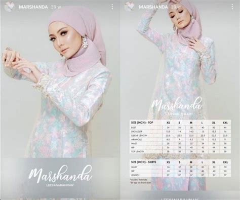 Leeyanarahman Marshanda Xl Women S Fashion Muslimah Fashion Baju