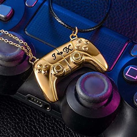 Personalized Magnetic Game Controller Necklace And Bracelet Console