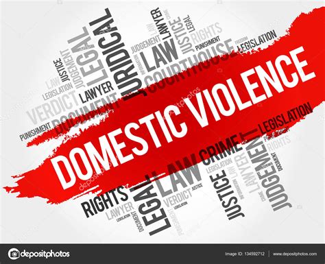 Domestic Violence Word Cloud Stock Vector Image By ©dizanna 134592712