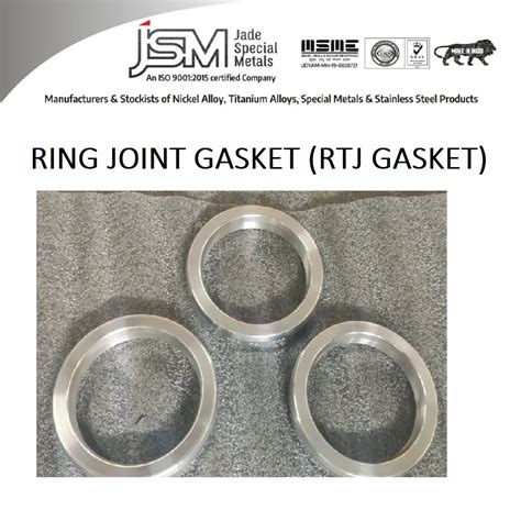 R20 SS RING TYPE JOINT GASKET RTJ At Rs 345 Piece Ring Joint