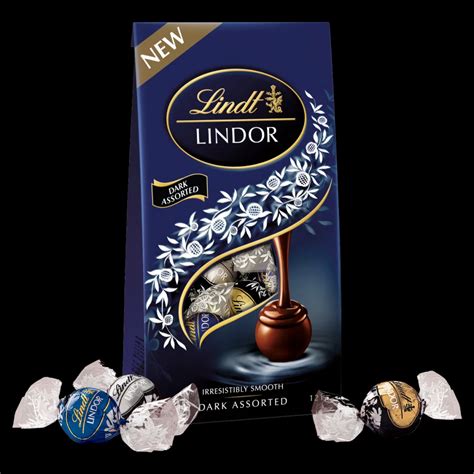 Lindt Dark Chocolate Assorted Bag 121g NEW - Premium Chocolate