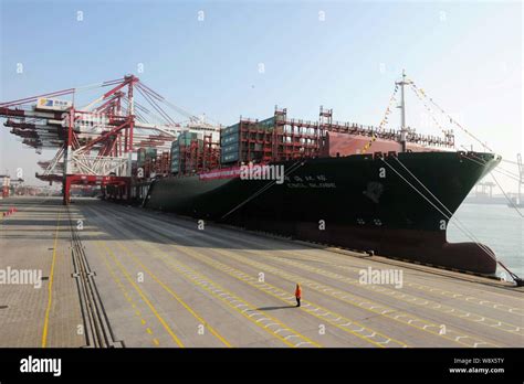 The World S Largest Container Ship Cscl China Shipping Container