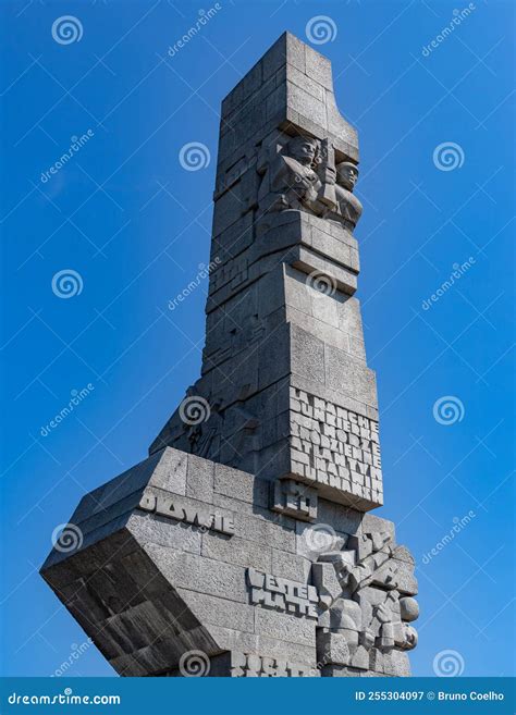 Westerplatte Monument editorial photography. Image of gdansk - 255304097