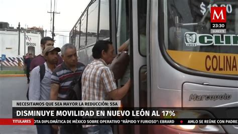 Disminuye Movilidad En Nuevo Le N Al Grupo Milenio