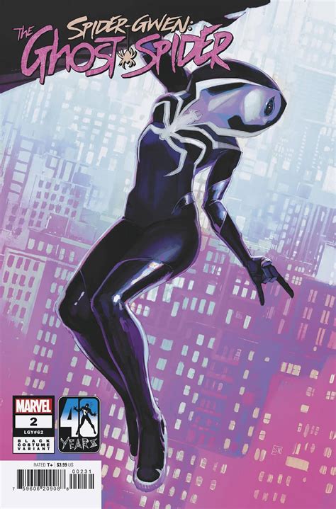 Spider Gwen Ghost Spider Stephanie Hans Black Costume Cover