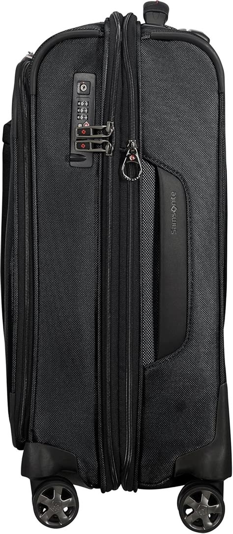 Samsonite Black Pro Dlx Spinner Cabin Size Suitcase 55cm