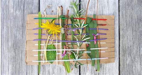 Nature Weaving For Children - DIY Thought