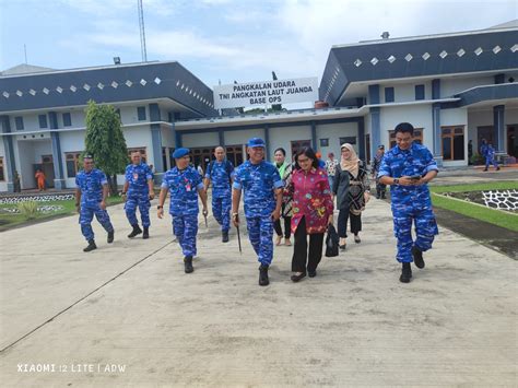 Danlanud Muljono Antar Kepulangan Danseskoau Beserta Rombongan Pasis