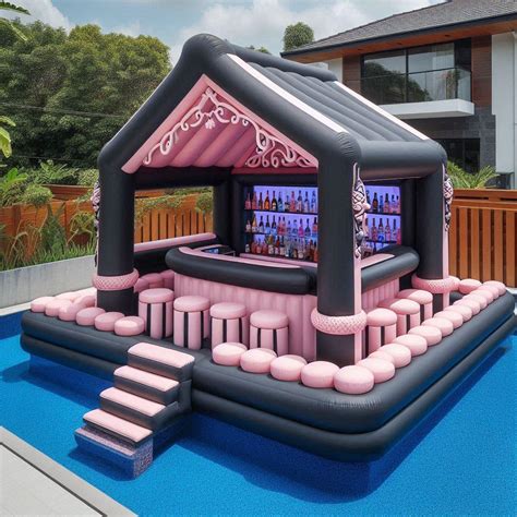 Inflatable Pool Bars: Float and Sip in Style