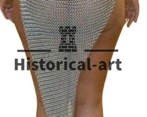 Hot Chainmail SKIRT Handmade From Lightweight Metal Aluminium Etsy