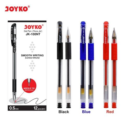 Jual Lsn Pcs Gel Pen Pulpen Pena Joyko Jk Nt Mm