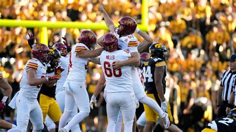 Iowa State Drills Game Winning 54 Yard Fg To Upend Iowa Stream The Video Watch Espn