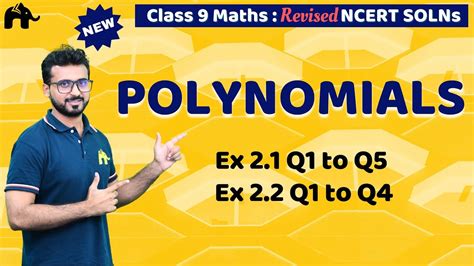 Polynomials Class 9 Maths Revised Ncert Solutions Chapter 2 Exercise 21 22 Questions Youtube