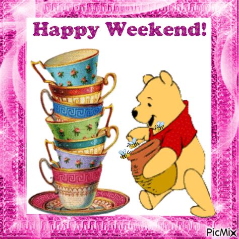 Happy weekend - Free animated GIF - PicMix