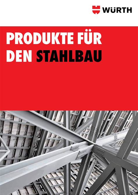 PDF Produkte für den Stahlbau wuerth ag ch nach DIN EN 14399 6