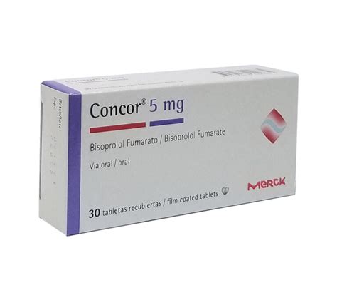 Concor 5mg Tabletas Farmaciard