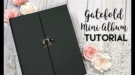 Easy Gatefold Mini Album Tutorial Youtube