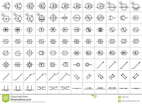 Elektrisch Schema Huisinstallatie Symbolen Eendraadschema Streetporet