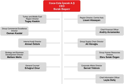 Organizational Chart Of Coca Cola Company Portal Posgradount Edu Pe