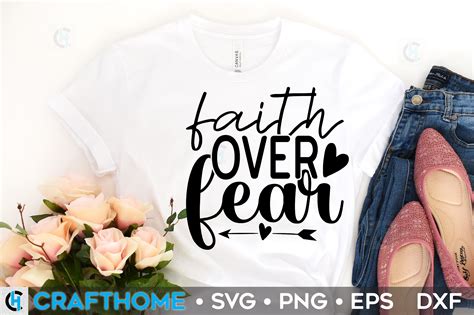 Faith Over Fear Graphic By Crafthome Creative Fabrica