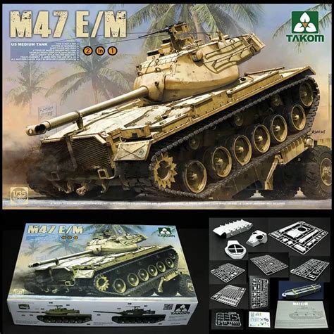 Takom 1 35 2072 Us Medium Tank M47 E M