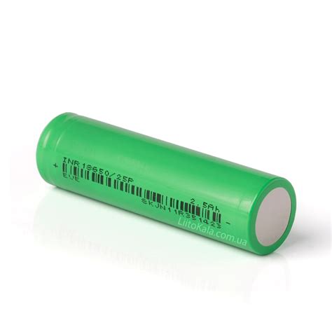Аккумулятор 18650 EVE INR18650-25P 2500mAh 20A Li-ion высокотоковый ...