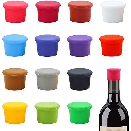 Amazon 14 PCS Silicone Wine Stoppers LEEFONE Reusable Wine Corks