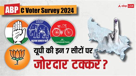 Abp C Voter Opinion Poll 2024 Bjp के मिशन 80 में ये सात सीटें बनीं रोड़ा क्या नहीं पूरा हो