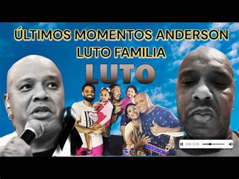 Luto Na M Sica Ltimos Momentos Anderson Molejo Morreu Ais Anos