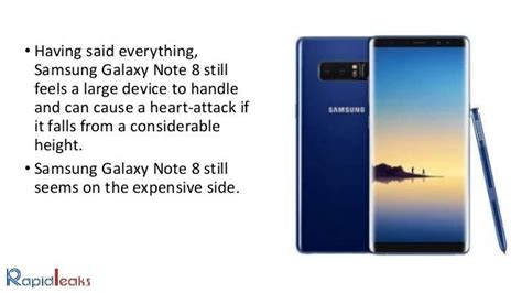 Samsung Galaxy Note 8 Launched In India Price Specifications And Review