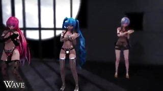 Mmd Blue Hair Babe Pierced Nipples Sex Toys Gv Xhamster