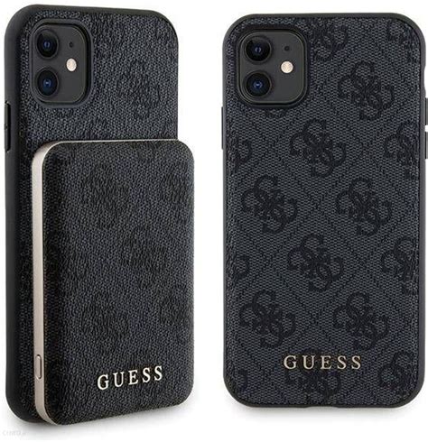 Guess Oryginalne Etui Iphone Hardcase Powerbank Magsafe G Metal