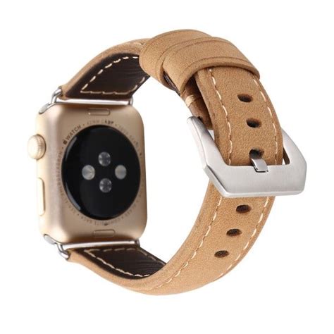 Leather Apple Watch Band Beige Apple Watch Bandsstraps Apple Watch Bands Leather Apple