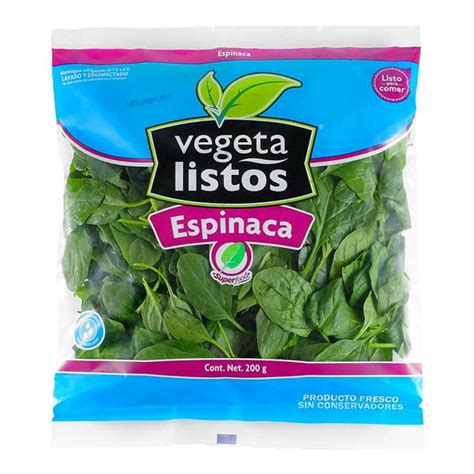 Espinaca Vegetalistos 200 G Walmart