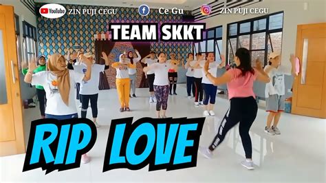 Rip Love Zumba Faouzia Tiktok Viral Choreo Zin Puji Cegu Youtube