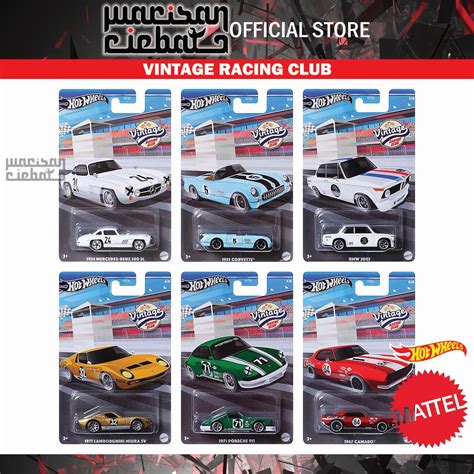 Hot Wheels Vintage Racing Club Shopee Malaysia
