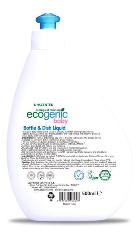 Baby Bottle Dish Liquid Ecogenic