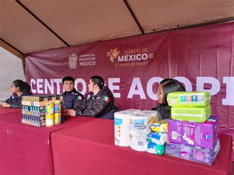 Edomex Instala Centros De Acopio Para Damnificados De Acapulco