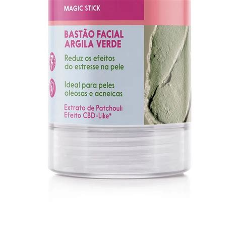 Bast O Facial Ricca Argila Verde Magic Stick Farm Cias Nissei