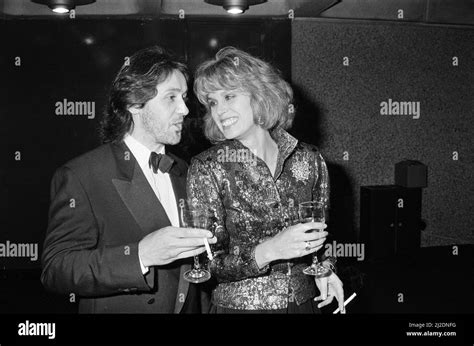 Actress Joanna Lumley And Her Husband Stephen Barlow 4th November 1986