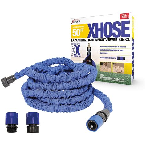 X Hose The Official Xhose Expanding Garden Hose Pipe With Bonus Adaptor